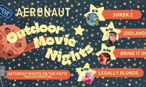 Outdoor Movie Nights at Aeronaut thumbnail